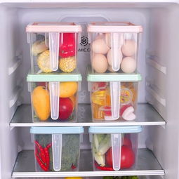 冰箱保鲜收纳盒冷冻食品水果保鲜盒五谷杂粮储物密封盒大容量5L